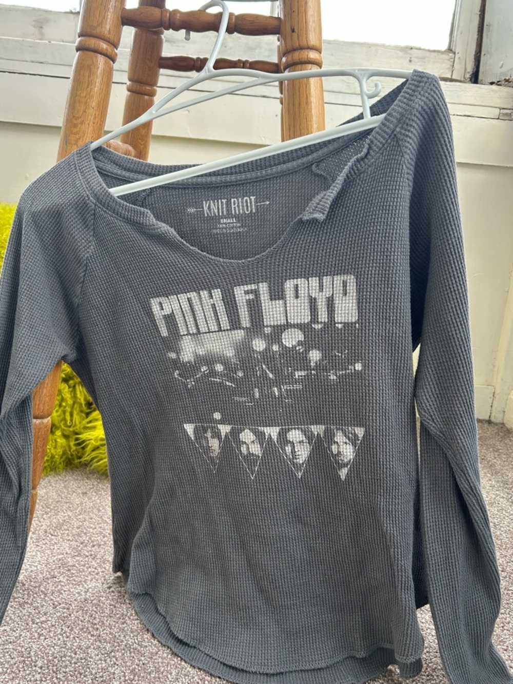 Pink Floyd “Knit Riot” Waffle Knit Tee